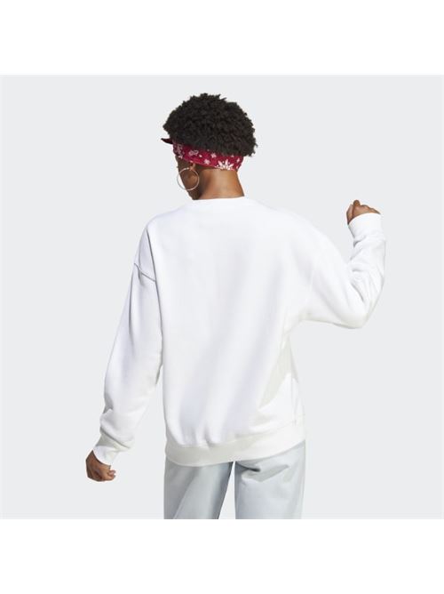 TRF CREW SWEAT      WHITE ADIDAS ORIGINALS | IB7428/ND